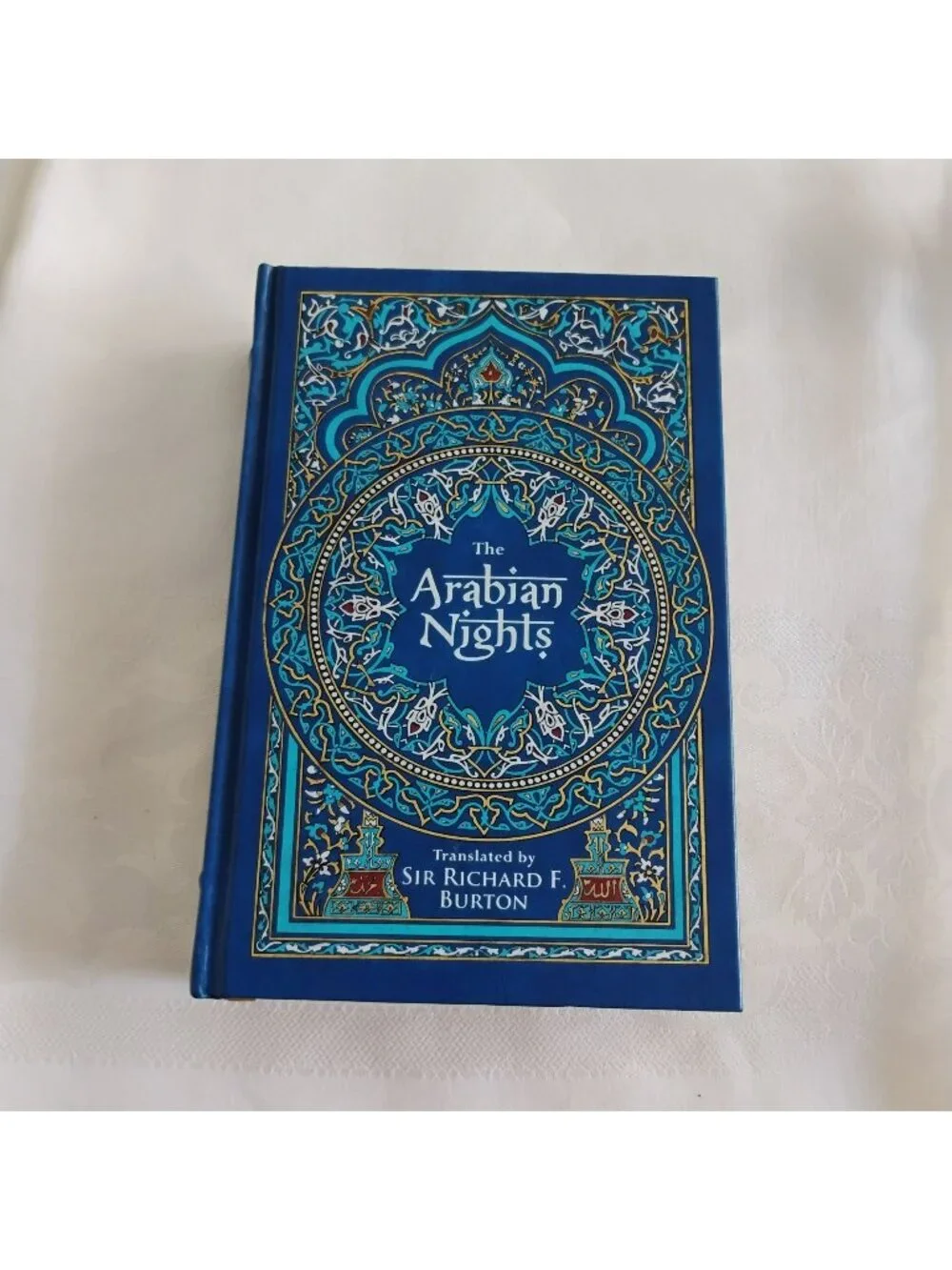 The Arabian Nights Hardcover, Sir Richard F. Burton Barnes & Noble 2009 Leather